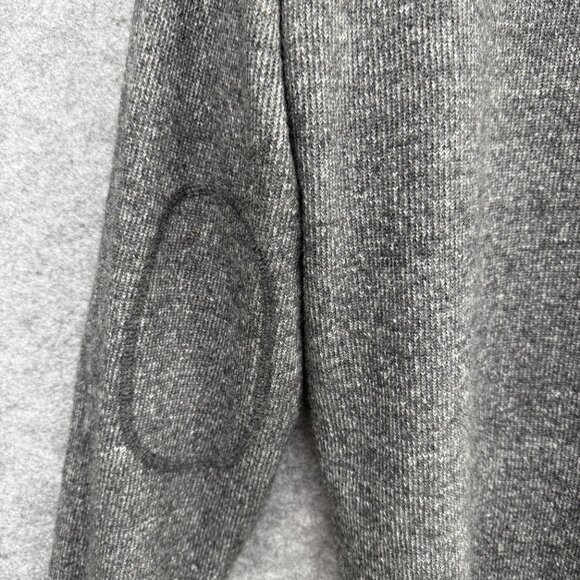 AQUA Bloomingdales Men's Long Sleeve Gray Knitted Button Sweater Mock Neck, XL - Picture 4 of 14